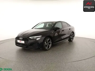 Brugt Audi A3 S-Line 110 HK (80 kW) 2020 Sort Sedan