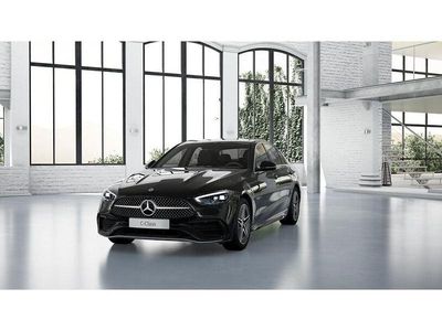Gebraucht Mercedes C220 AMG 197 PS (144 kW) 2024 Unilack schwarz uni Limousine