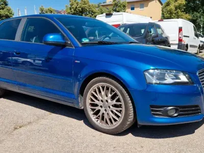 Gebraucht Audi A3 S-Line 170 PS (125 kW) 2010 Blau Kleinwagen