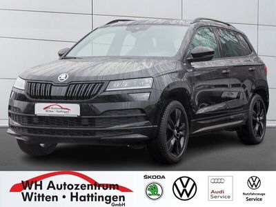 gebraucht Skoda Karoq 1.5 TSI DSG Sportline PANORAMA NAVI LED HECKKL....