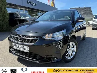 Gebraucht Opel Corsa Edition 75 PS (55 kW) 2022 Diamant schwarz/karbon schwarz Kleinwagen