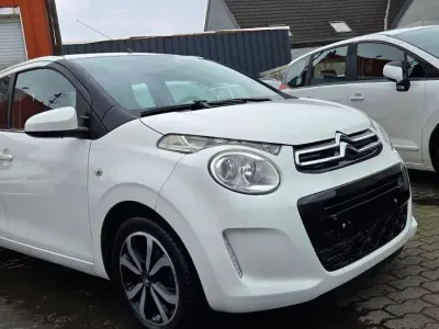 Second-hand Citroën C1 Shine 82 CP (60 kW) 2015 Alb Hatchback