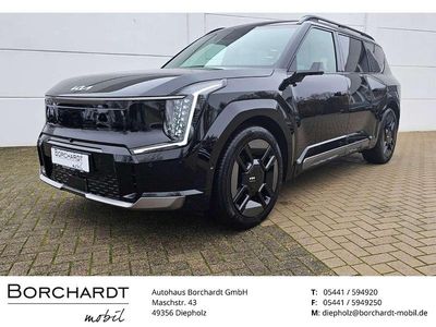 Neu Kia EV9 GT-Line 283 kW (385 PS) 2025 (abp) aurora black pearl m (schwarz) SUV