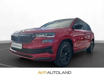 Gebraucht Skoda Karoq SportLine 190 PS (139 kW) 2022 Velvetrot premium metallic SUV