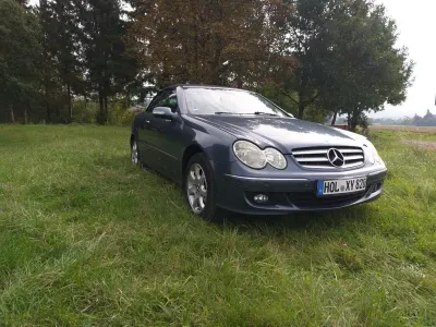 Gebraucht Mercedes CLK200 Avantgarde 184 PS (135 kW) 2005 Blau Cabrio