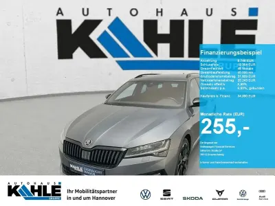 Brugt Skoda Superb SportLine 150 HK (110 kW) 2023 Grå Stationcar