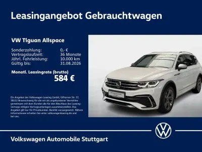 Gebraucht VW Tiguan Allspace R-line 190 PS (139 kW) 2023 Pure white SUV