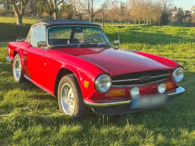 Gebraucht Triumph TR6 95 PS (69 kW) 1974 Rot Cabrio