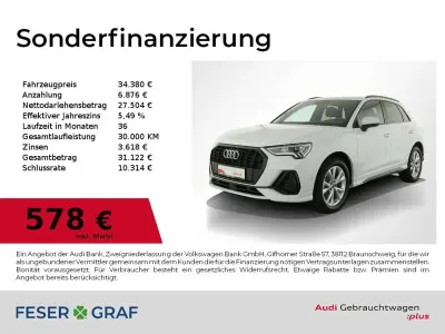 Gebraucht Audi Q3 S-Line 150 PS (110 kW) 2024 Gletscherweiß SUV