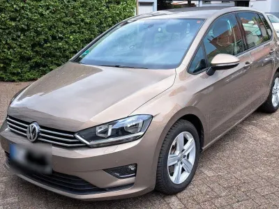 Gebraucht VW Golf Sportsvan Comfortline 110 PS (80 kW) 2015 Beige Van / Kleinbus