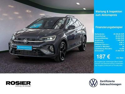 Gebraucht VW Taigo R-line 150 PS (110 kW) 2025 Grau / rauchgrau SUV