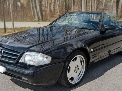 Usata Mercedes SL280 204 CV (150 kW) 2000 Nero Cabrio