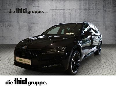 gebraucht Skoda Superb Combi 2.0 TDI DSG Sportline Matrix+360°+AHK+ACC+Pano+19"+Massage