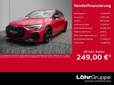 Gebraucht Audi A3 S-Line 150 PS (110 kW) 2025 Rot Limousine