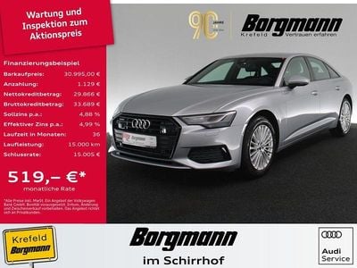 Gebraucht Audi A6 Design 265 PS (194 kW) 2021 Silber / florettsilber Limousine