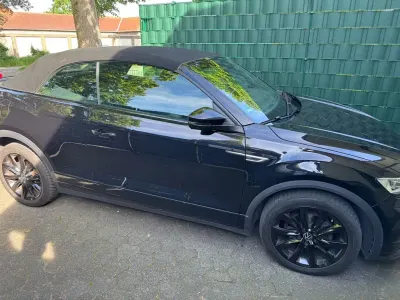 Gebraucht VW T-Roc Cabriolet Black Edition 150 PS (110 kW) 2021 Schwarz Cabrio