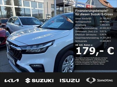 Weiß Neu 2025 Suzuki SX4 S-Cross SUV | 22.990 € (Fairer Preis)