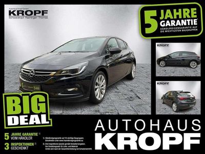 Onyx schwarz Gebraucht 2018 Opel Astra Active Limousine | 12.480 € (Etwas zu teuer)