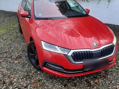 Brugt Skoda Octavia 116 HK (85 kW) 2021 Rød Sedan