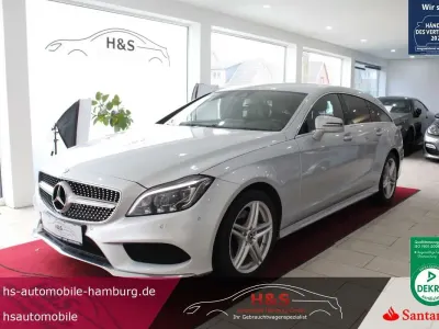 Używany Mercedes CLS350 AMG line 258 KM (189 kW) 2019 Srebrny Kombi