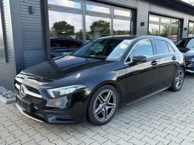 Gebraucht Mercedes A200 AMG line 150 PS (110 kW) 2022 Schwarz Limousine
