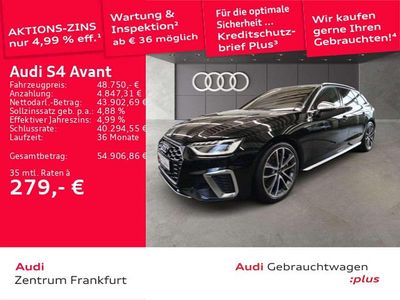 Schwarz Gebraucht 2024 Audi S4 Ambiente Kombi | 48.750 € (Guter Preis)