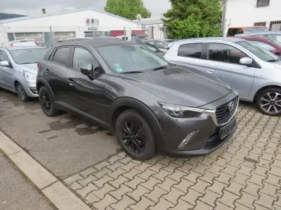 Używany Mazda CX-3 Exclusive-Line 120 KM (88 kW) 2017 Szary SUV