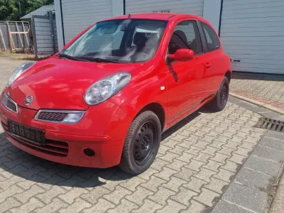 Gebraucht Nissan Micra S 65 PS (47 kW) 2007 Rot Limousine