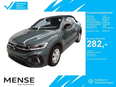 Używany VW T-Roc Cabriolet R-line 150 KM (110 kW) 2024 Niebieski Kabriolet