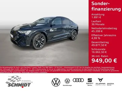 Gebraucht Audi e-tron Sportback Sport 369 kW (503 PS) 2022 Schwarz SUV