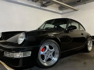 Gebraucht Porsche 911 Carrera 4 250 PS (183 kW) 1990 Schwarz Coupé