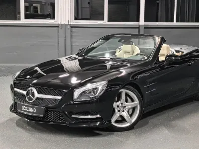 Gebraucht Mercedes SL500 AMG 435 PS (319 kW) 2012 Obsidianschwarz  metalliclack Cabrio