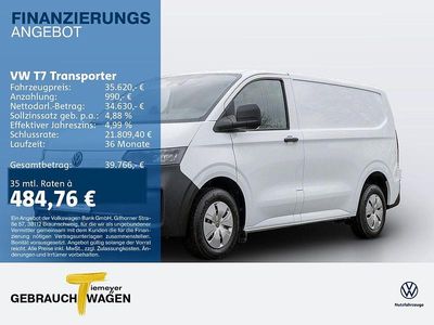 Neu VW Transporter 110 PS (80 kW) 2025 Clear white Van