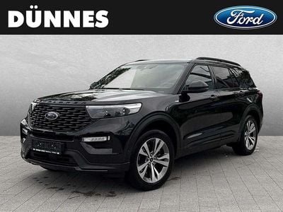 Gebraucht Ford Explorer ST-Line 363 PS (266 kW) 2021 Schwarz (obsidianschwarz metallic) SUV
