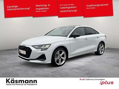 Gletscherweiß metallic Gebraucht 2025 Audi A3 Advanced Plus Limousine | 29.890 € (Superpreis)