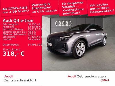 Gebraucht Audi Q4 e-tron Ambiente 150 kW (204 PS) 2022 Taifungrau metallic SUV