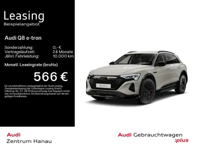 Gebraucht Audi Q8 e-tron Advanced Plus 300 kW (408 PS) 2024 Siambeige metallic SUV