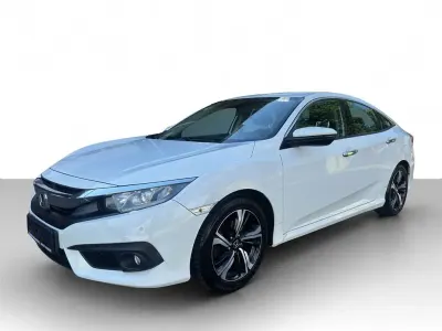 Gebraucht Honda Civic Elegance 182 PS (133 kW) 2017 Weiß Limousine