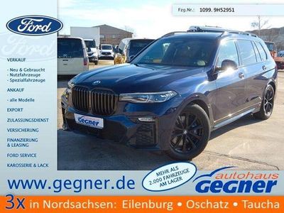 Gebraucht BMW X7 Sport Line 340 PS (250 kW) 2021 Tansanitblau ii metallic SUV