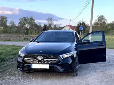 Gebraucht Mercedes A250 AMG line 218 PS (160 kW) 2021 Schwarz Limousine