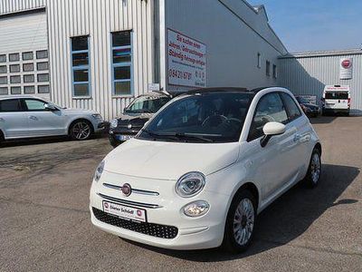 Weiß Gebraucht 2020 Fiat 500 Lounge Cabrio | 13.950 € (Etwas zu teuer)