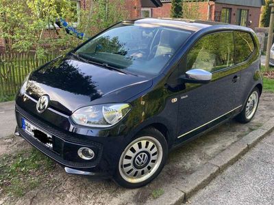 gebraucht VW up! black- 83.000 km - TÜV neu - Navi - Klima