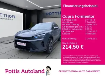 Gebraucht Cupra Formentor 150 PS (110 kW) 2025 Blau SUV