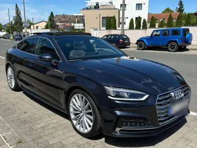 Gebraucht Audi A5 S-Line 252 PS (185 kW) 2018 Blau Coupé