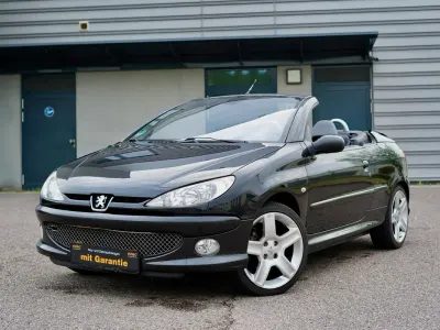 Occasion Peugeot 206 CC RC 109 PK (80 kW) 2006 Zwart Cabriolet