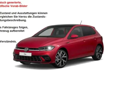 Gebraucht VW Polo R-line 95 PS (69 kW) 2022 Kings red metallic Kleinwagen