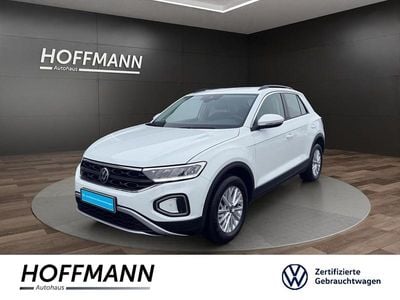 Gebraucht VW T-Roc Life 110 PS (80 kW) 2022 Weiß SUV