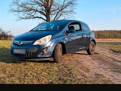 Gebraucht Opel Corsa Selection 69 PS (50 kW) 2011 Blau Kleinwagen
