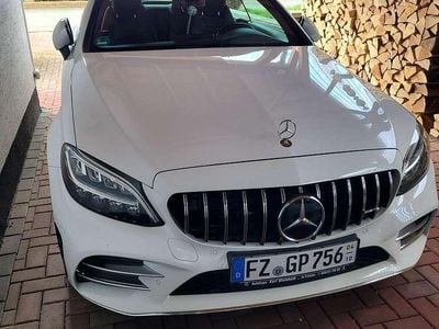 Usata Mercedes C43 AMG AMG line 184 CV (135 kW) 2019 Bianco Cabrio