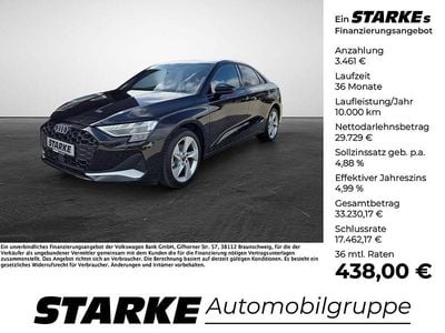 Gebraucht Audi A3 Advanced 150 PS (110 kW) 2025 Mythosschwarz metallic Limousine